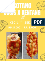 Sotang Sosis X Kentang