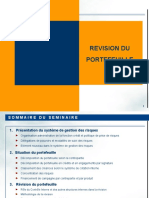 Séminaire Banque - REVISION DU PORTEFEUILLE