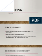 Dialogue Writing Form 3 Lesson 3