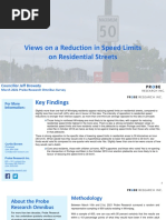 Probe Research Speed Limit Survey - March 2021