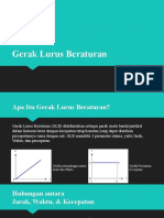 Gerak Lurus Beraturan