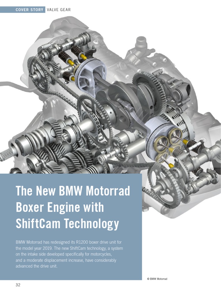 BMW Motorrad Introduces Boxer Engine with ShiftCam Variable Valve Timing