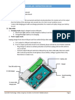 Use Note:: Arducase - 001 Instruction For Use