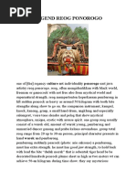 Download LEGEND REOG PONOROGO by   SN50118793 doc pdf