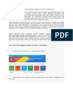 Cara Print Pakta Integritas Dapodik Jika Menu Tidak Muncul