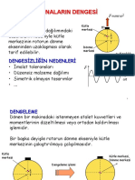 MakinaDinamiği - 6 (STATİK DİNAMİK DENGELEME)