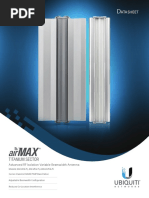 Atasheet: Advanced RF Isolation Variable Beamwidth Antenna