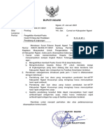 Surat Pengaktifan Posko Covid-19 (PPKM)