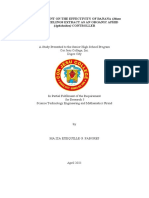 Sapientum) Peelings Extract As An Organic Aphid (Aphidoidea) CONTROLLER