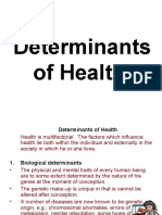 Determinants of Health