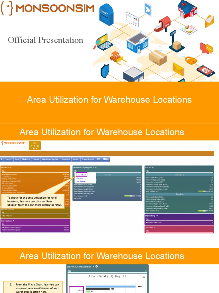 Warehouse Area Utilization Guide | PDF | Computing | Business