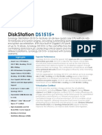 Synology DS1515 Plus Data Sheet Enu