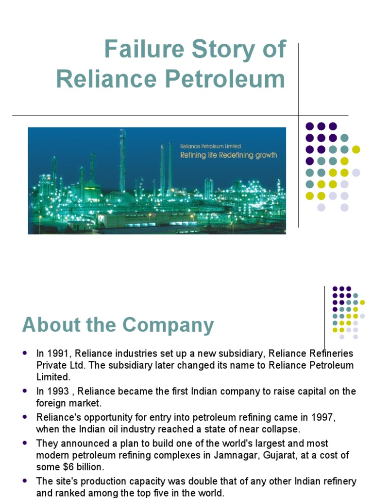 reliance petroleum