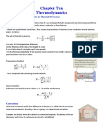 Chapter Ten Thermodynamics: Conduction