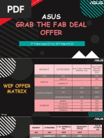 Grab The Fab Deal Offer: 1 February'21 To 31 March'21