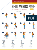 Useful Verbs: Conversation Cheat Sheet