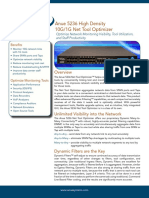 Anue 5236 10G High-Density Net Tool Optimizer Data Sheet