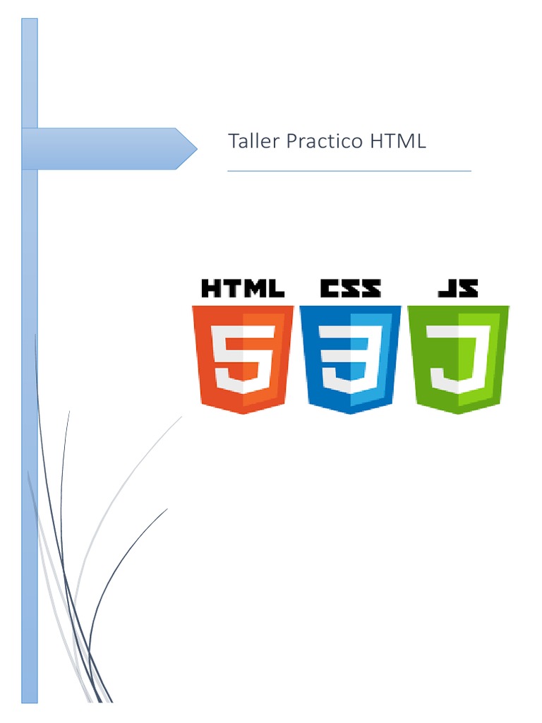 Taller Práctico de HTML: Ejercicios Básicos | PDF | HTML | Elemento HTML
