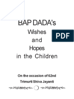 Bapdadas Wishes and Hopes