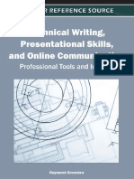 Technical Writing, Presentational Skills, And Online Communication_ Professional Tools and Insights ( PDFDrive )