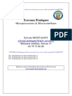 Travaux Pratiques - Microprocesseurs Microcontrôleurs