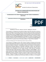 Tecnologias No Processo de Alfabetização Nos Anos Iniciais Do Ensino Fundamental