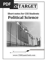 Political Science Short Notes