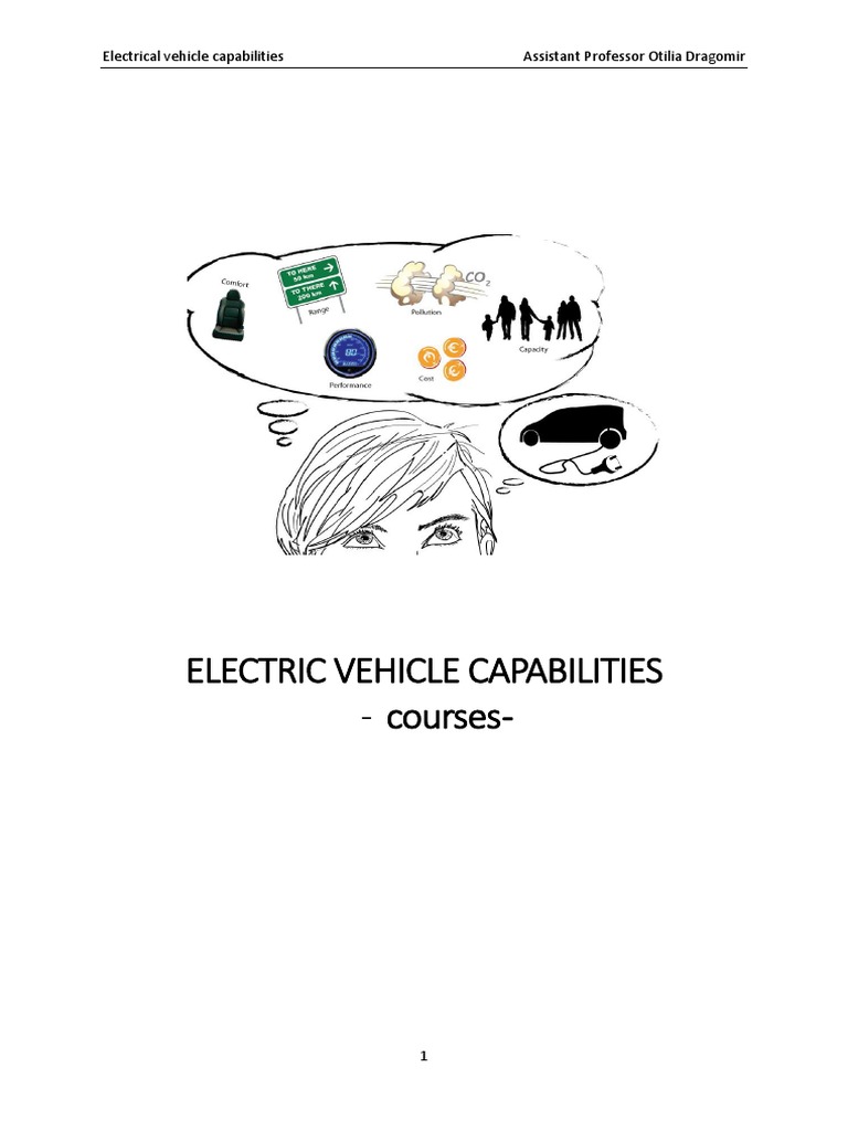 Electric Vehicle Course Overview | PDF | Electric Vehicle | Electric Car