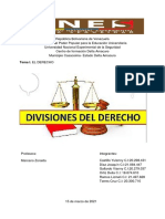 Tema I. División de Derecho