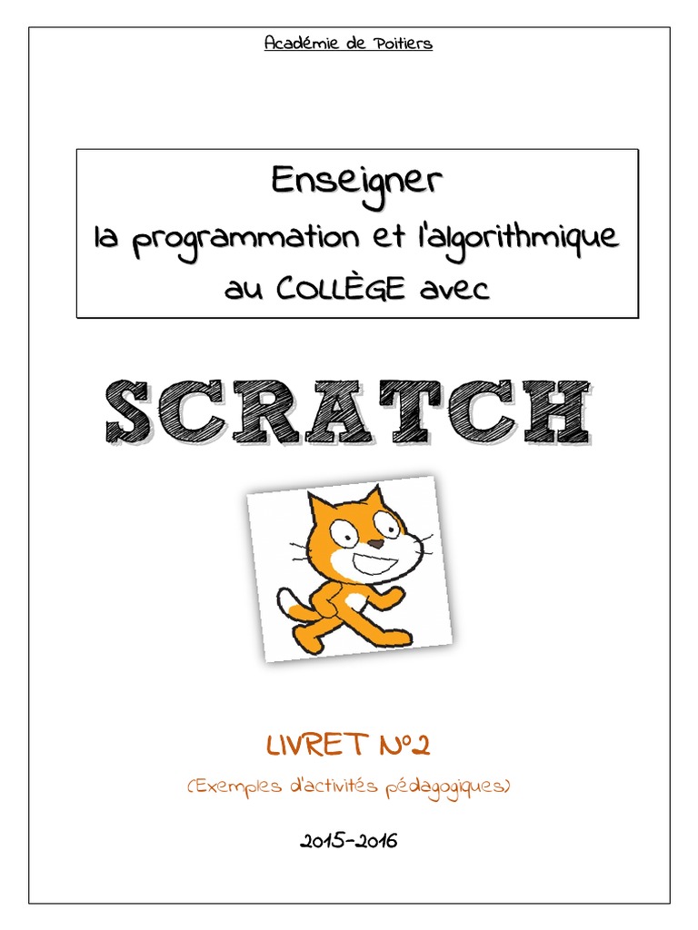 Activités Pédagogiques avec Scratch | PDF | Fonction (Mathématiques ...