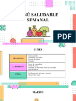 Menú Saludable Semanal