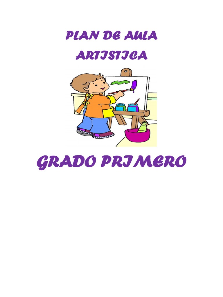 Plan de Aula Artistica Guia 1 | PDF