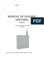 Manual Usuario SENTINEL SEN60A00