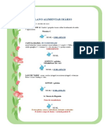 Plano Alimentar Diário