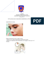 Patologias Mas Comunes en Emergencias Prehospitalarias