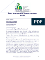 Ética Profissional É Compromisso Social