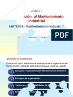 Introducción Al Mantenimiento Industrial