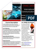 Syllabus - International Communication Fa20