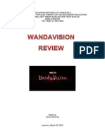 Wandavision Analysis