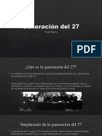 Generación Del 27