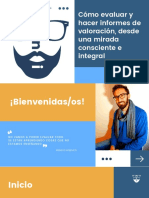 Cómo Evaluar y Hacer Informes de Valoración Desde Una Mirada Consciente e Integral