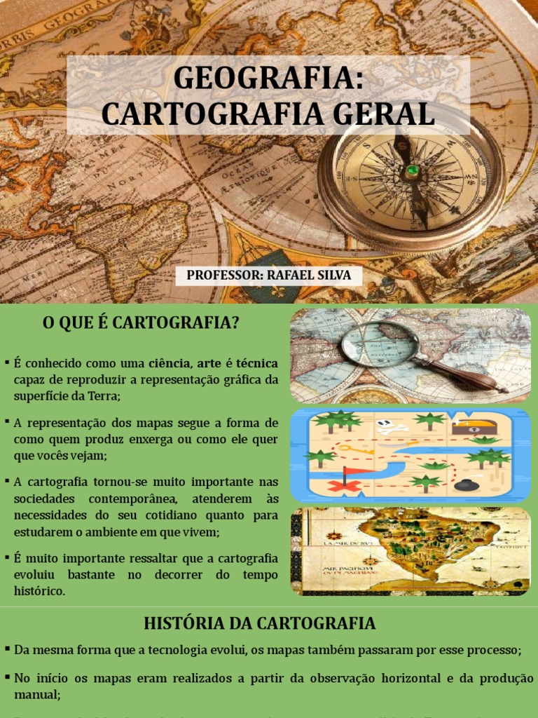 Fundamentos da Cartografia Geral | PDF | Cartografia | Mapa