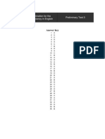 2005-2006 Examination For The Certificate of Proficiency in English Preliminary Test 3