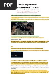 The Goals of 4chan's Tno Redux