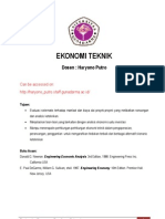 Download EKONOMI TEKNIK DIKTAT by RaraBe SN50124192 doc pdf