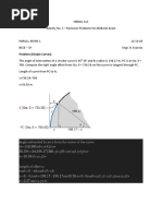 Problem (Simple Curves)