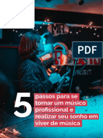 5 Passos para Se Tornar Um Músico Profissional