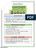 Quantifiers - Choose the Right Words