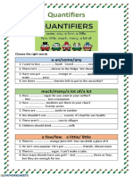Quantifiers: Choosing the Right Words