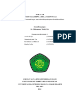 Konsep Dasar Pengambilan Keputusan